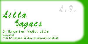 lilla vagacs business card